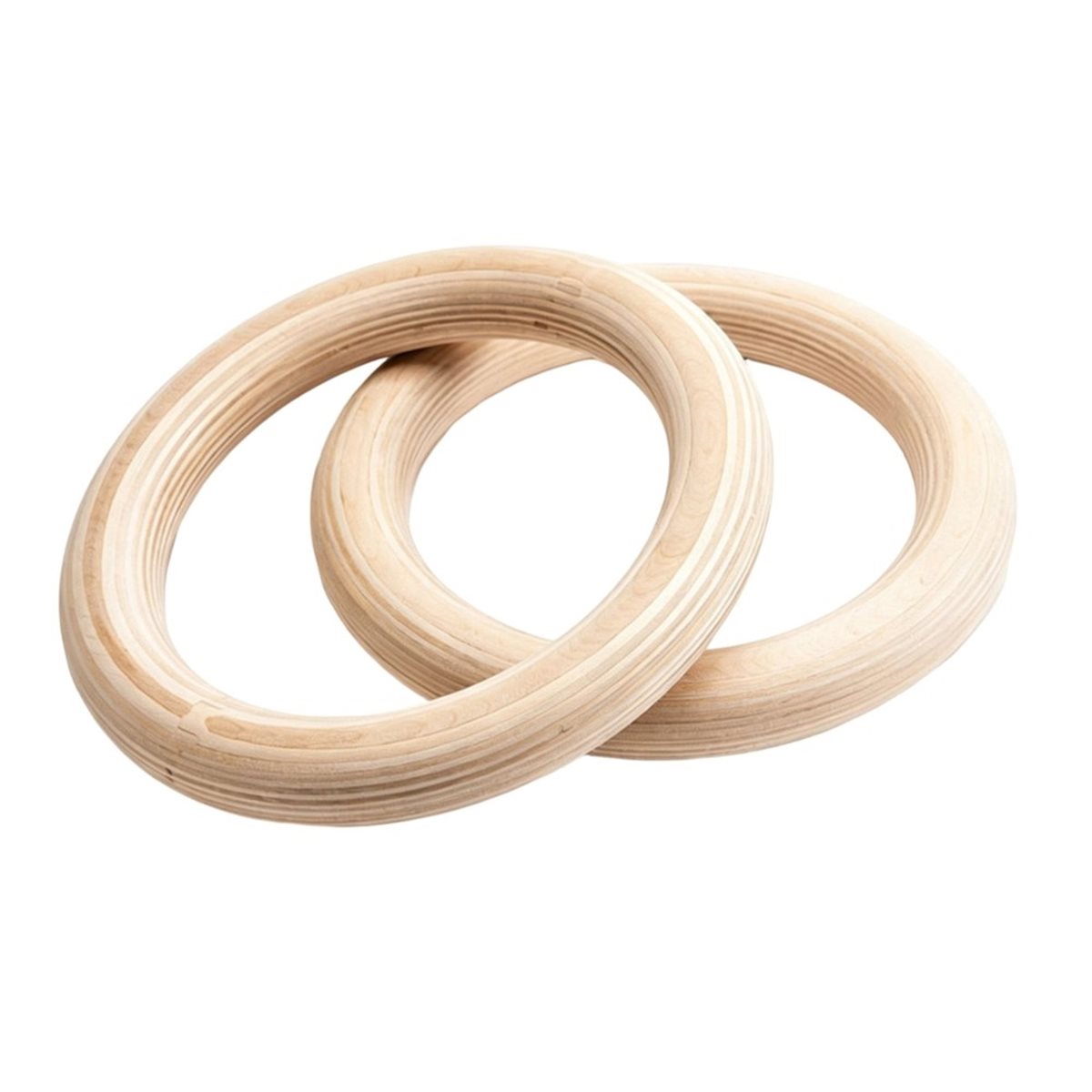 サマーセール 2個セット 木製ポータブル体操リング 家庭用ジ - Gymnastic Ring Wood のレビューと価格